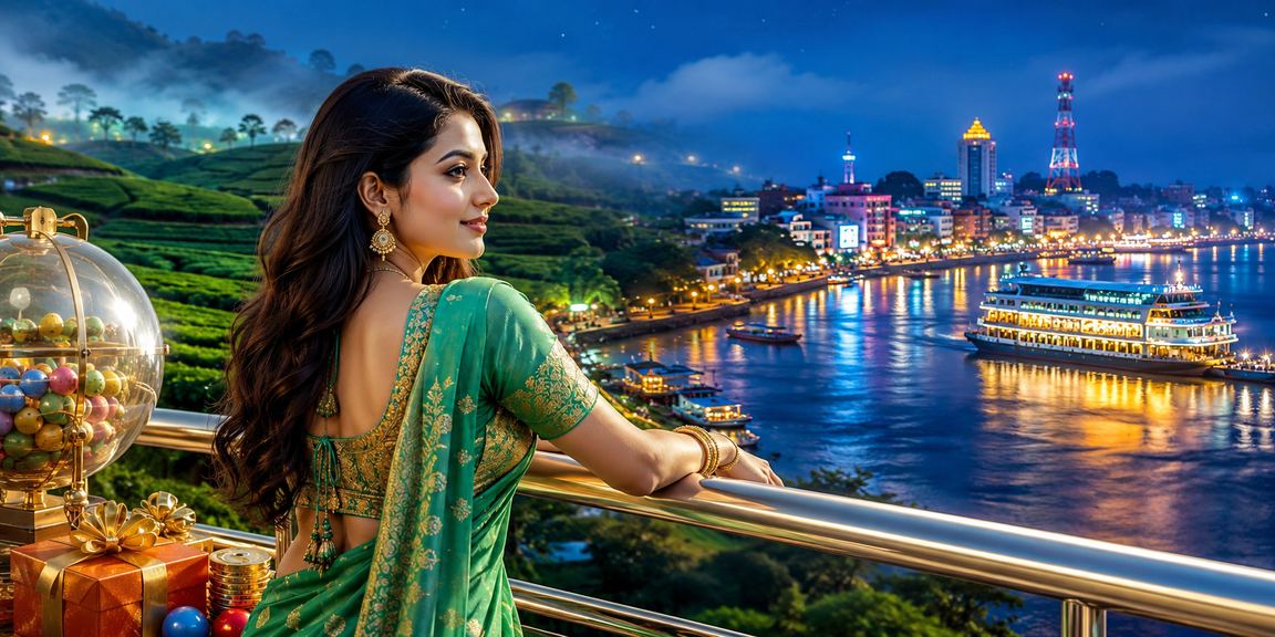 বরিশালের চা বাগানে বসে মোবাইলে joya7777 ব্যবহার করছেন একজন ব্যবহারকারী