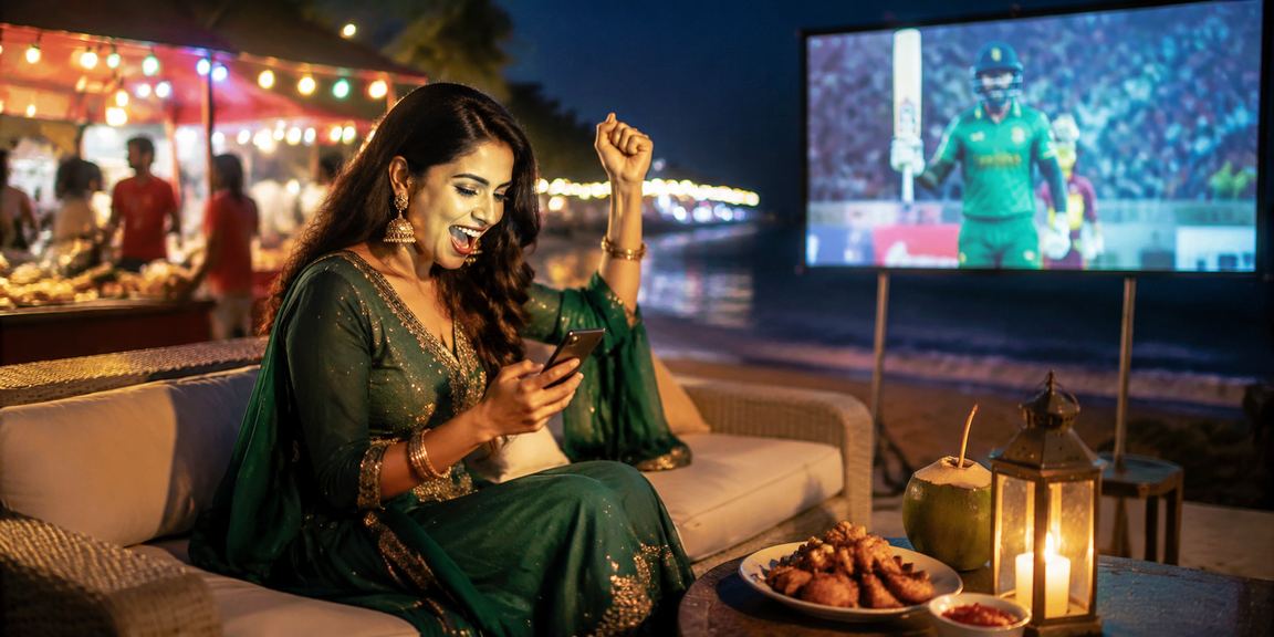 সেন্ট মার্টিনে সমুদ্রসৈকতে বসে joya7777 - এ উইথড্র প্রক্রিয়া সম্পন্ন করছেন একজন ব্যবহারকারী